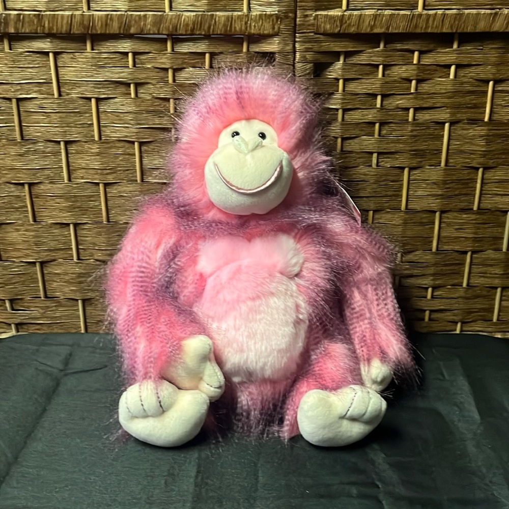 GUND PLUSH PINK GORILLA NWT